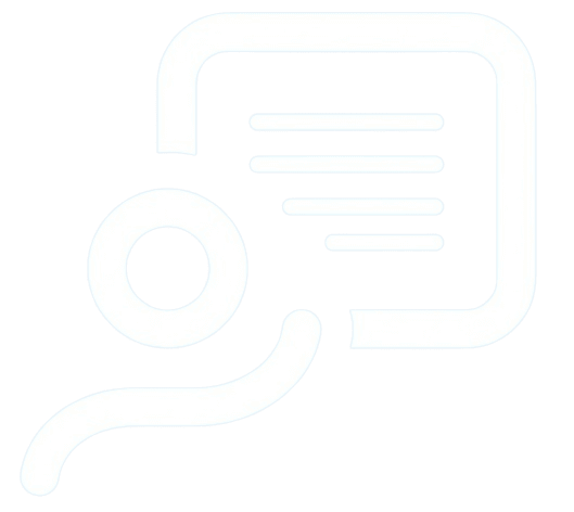 Person presenting text panel icon